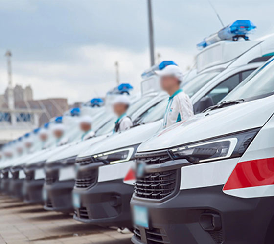 泸水市服务车队展示